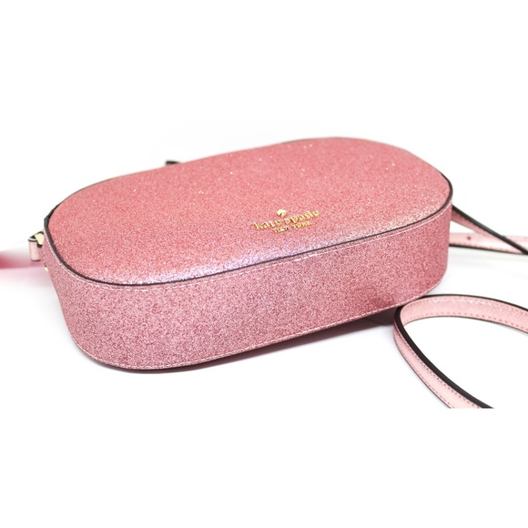 NWT Kate Spade New York glitter camera bag- Pink - Picture 5 of 6